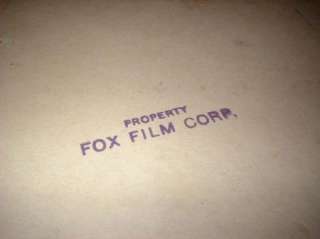 RARE 30S FOX FILM CORP MOVIE PROP SIGN BRALEYS TONIC  