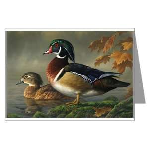  Greeting Card Wood Ducks 