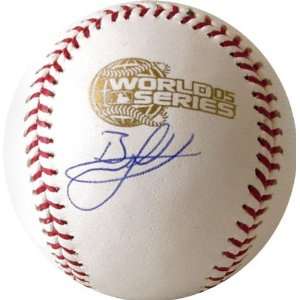 Bobby Jenks Autographed 2005 World Series Baseball  Sports 
