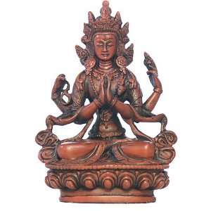  Chenrezi Bodhisattva Purifies Negative Emotions Statue 