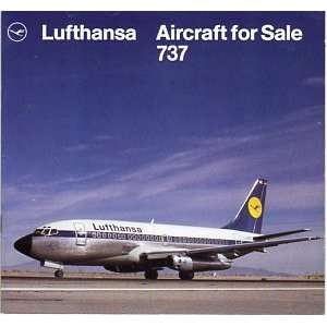  Lufthansa Aircraft for Sale Boeing 737 Lufthansa Books