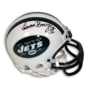  Emerson Boozer Signed New York Jets Mini Helmet: Sports 