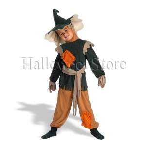 This Deluxe Toddler Scarecrow Costume includes Jumpsuit with attached 