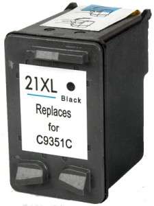 HP 21 XL Black 20ml Ink Cartridge C9351AN HP21XL HP21  
