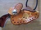   American Arms .22 Mag/Charter Arms Dixie Derringer Skull Neck Holster