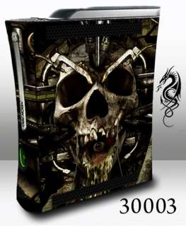XBOX 360 Skin   30003 industrial skull  