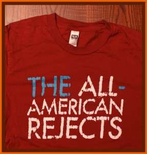 The All American Rejects Rock Concert Tour T Shirt S  