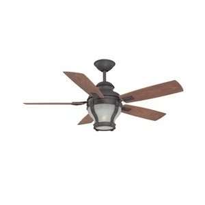   Fountain 52BR1L5 RST 52 Outdoor Ceiling Fan Brayton: Home Improvement