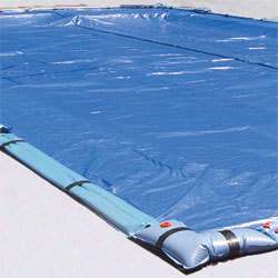 12x20 In Ground Swimming Pool Winter Cover w/Tubes  