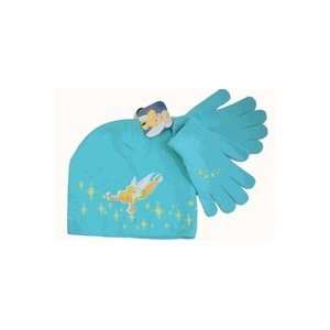   Disney Tinker Bell Fashion Winter Beanie Hat & Glove Set Toys & Games