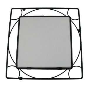  Black Iron Tile Frame for 6 Tile: Home & Kitchen