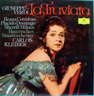 VERDI KLEIBER la traviata 2 LP mint  2707 103 German  