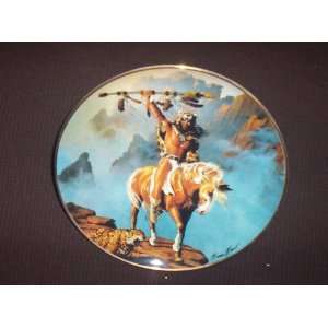  FRANKLIN MINT COLLECTORS PLATE SPIRIT OF THE SOUTH WIND PLATE 