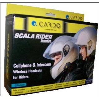 NEW Cardo Scala Rider Teamset Bluetooth Motorcycle Headsets by Cardo