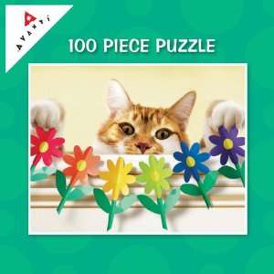  Creative Kitty 100 Piece Mini Jigsaw Puzzle   Avanti 