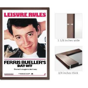  Slate Framed Ferris Bueller Day Off Comedy Poster 