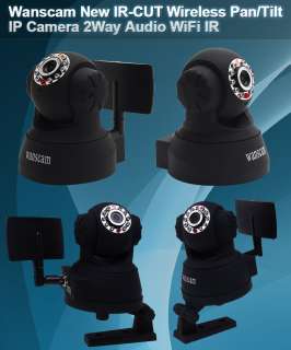 Hot Wanscam  Wireless IP Surveillance Camera Remote Angle Control 2Way 