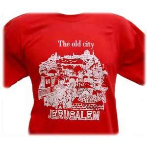   City Jerusalem T Shirt (11 Colors Sizes S   XXL) From Jerusalem Israel