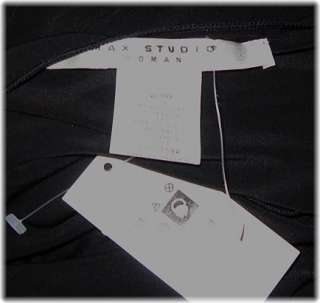 MAX STUDIO Black Slveless Asymm Hem Peplum Dress 2X NWT  