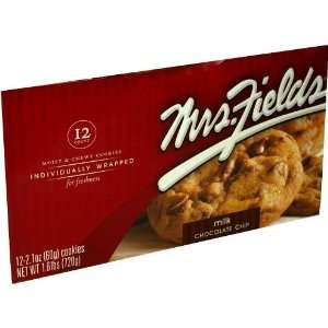 Mrs Fields Milk Chocolate Chip (Pack of: Grocery & Gourmet Food