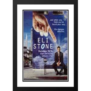  Eli Stone 20x26 Framed and Double Matted TV Poster   Style 