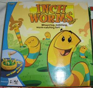 INCH WORMS MEASURING MATCHING GAME Preschool ages 4+  
