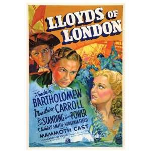  Lloyds of London (1936) 27 x 40 Movie Poster Style A