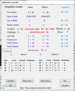 Numerology Calculator Software   FULL PRO VERSION & Chaldean method 