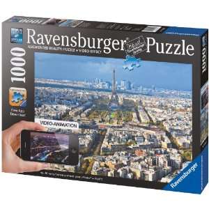 Paris, 1000 Pieces Augmented Reality Puzzle: Toys & Games