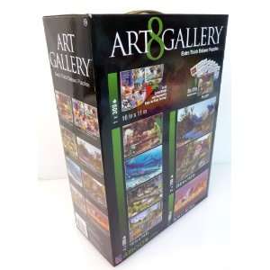  Art Gallery 8 Deluxe Puzzle Box Set (Animals and Nature Art 