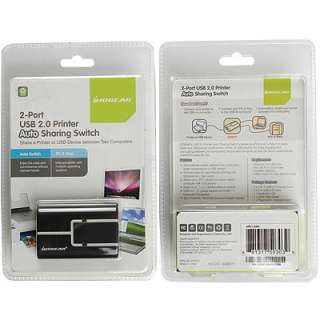 Iogear 2 port USB 2.0 Printer Auto Sharing Switch  