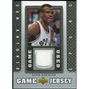   /08 Upper Deck UD Game Jersey #RO David Robinson: Sports Collectibles