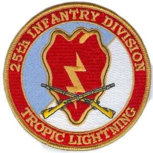  25th Infantry Division Patch with Rifles 