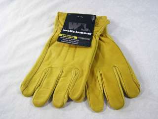 Wells Lamont Premium Cowhide Leather Work Gloves__Med  