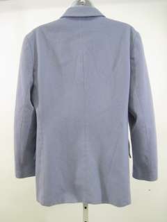  Blue Wool Blazer Jacket Sz 10  