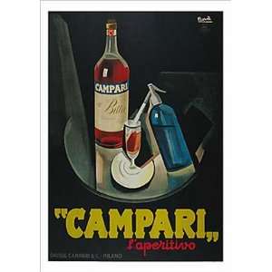  Campari LAperitivo by Marcello Nizzoli Poster Print, 19 