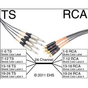  Horizon VFlex 24 Channel TS 1/4 to RCA snake: Electronics