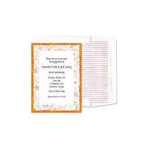   Paisley Flowers Invitation Wedding Invitations