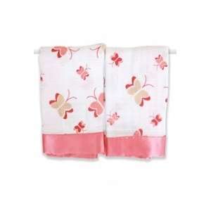  Aden & Anais Muslin Issie Security Blanket   2 pack: Baby