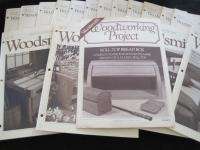 Woodsmith Vintage Magazines 1983 1988 Lot of 30 Back Issues Notes From 
