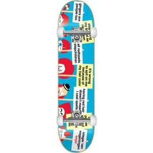  Enjoi Wieger Ginger Rights Complete Skateboard   8.25 W 