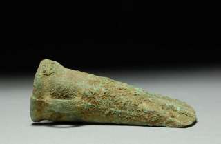 Ancient Celtic Bronze Age Looped Socketed Axe 1200 B.C.  