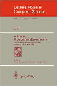 Advanced Programming Environments Proceedings of an International 