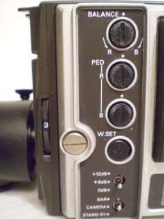 Panasonic WV 3890 Portable Studio Color Camera TV Zoom Lens  Not 