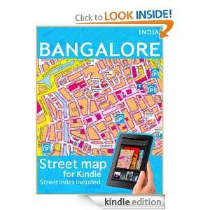 Map of Bangalore (Maps of India) Digital Maps  Kindle 