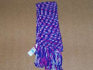 New Girls Justice Scarf   Multi Color (#J25)  