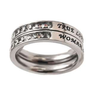 NEW! True Love Waits Woman of God Stack Purity Ring  
