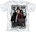 Harry Potter Dark Times Ahead Boys T Shirt (Size Medium)
