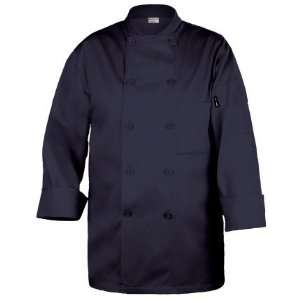  Chef Works Basic Navy Chef Coats, Small