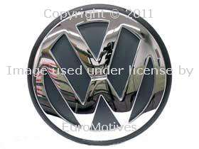 VW new Beetle front Hood Emblem Chrome Badge OEM engine lid logo 
